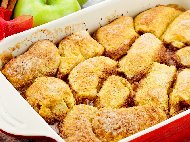 Рецепта Сладки дъмплинги / пелмени с ябълка